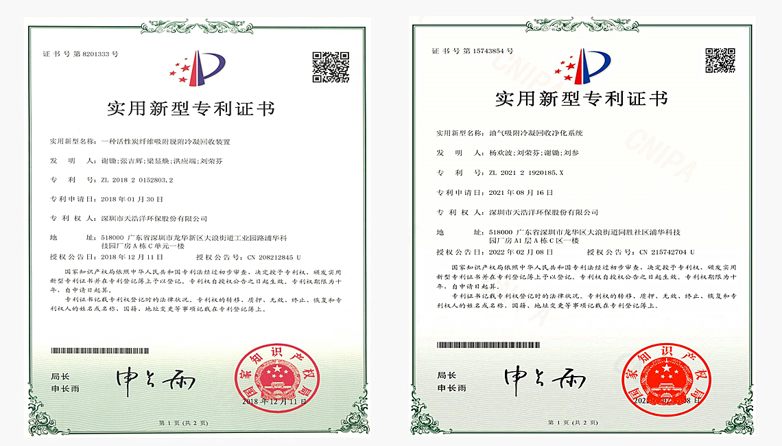 活性炭吸附脫附+冷凝回收技術(shù)專(zhuān)利