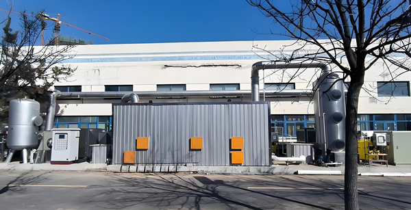 山東宏濟堂阿膠藥品廠高濃度惡臭氣體治理工程01